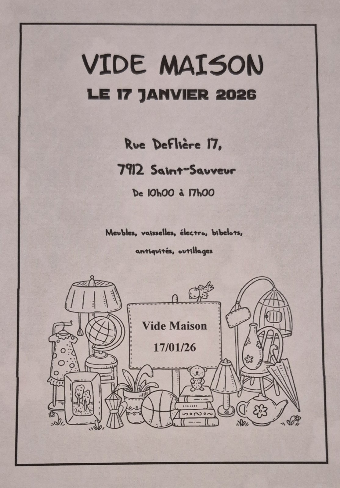 Affiche de l'événement